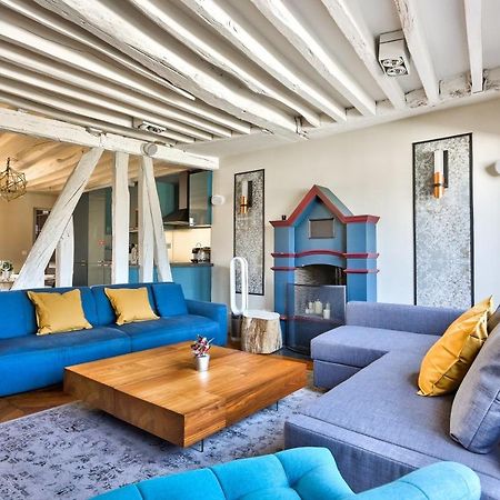 Le Marais Superb Apartment Terrace Paris Free Netflix Εξωτερικό φωτογραφία