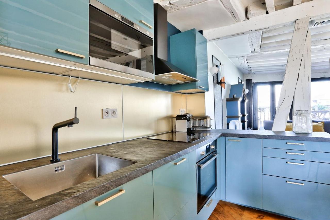 Le Marais Superb Apartment Terrace Paris Free Netflix Εξωτερικό φωτογραφία