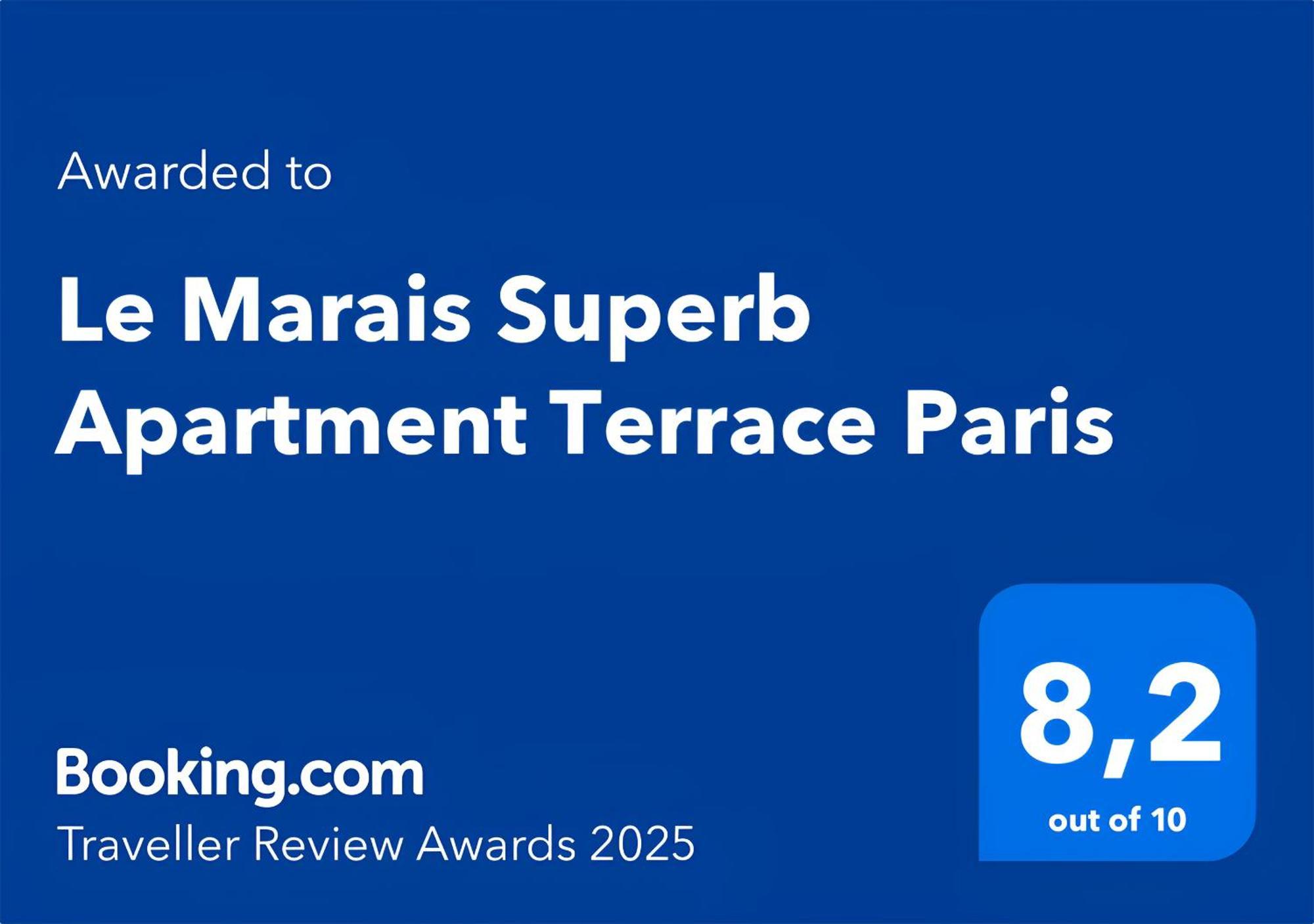 Le Marais Superb Apartment Terrace Paris Free Netflix Εξωτερικό φωτογραφία